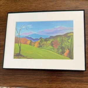 5x7 Fall Landscape Framed Photo